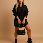 Blusa oversize a maniche lunghe per donna | Femke 3