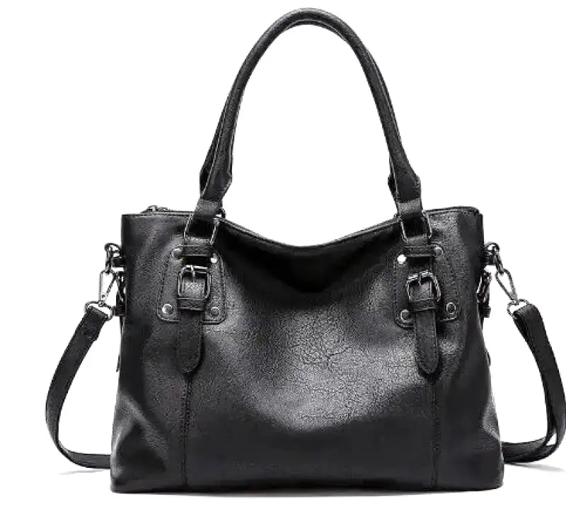 Borsa a Spalla Donna — Vintage Grande Capacità Materiale Morbido