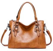Borsa a mano vintage da donna, elegante, in materiale morbido, di grande capacità 6