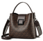 Borsa a secchiello elegante da donna, versatile, con rivestimento PU 9