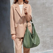 Borsa a tracolla elegante da donna in misto sintetico versatile 3