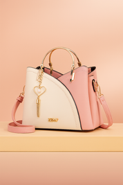 Borsa a tracolla elegante da donna in pelle alla moda 6