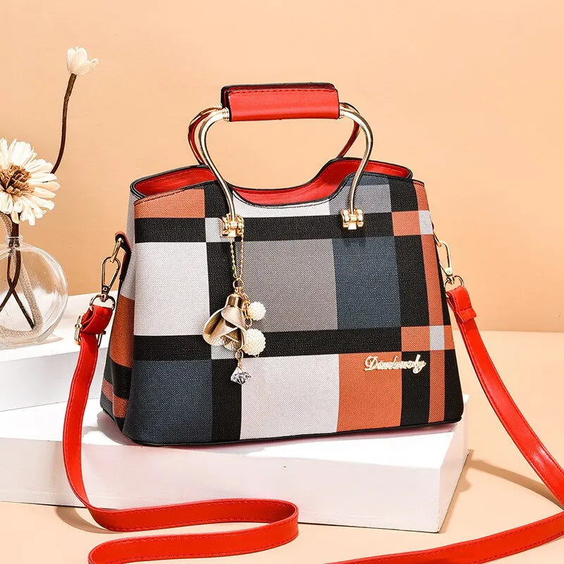 Borsa a tracolla pratica da donna con spallacci regolabili, materiale artistico di alta qualità 7