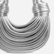 Borsa elegante da donna con design a nodo, lavorazione artigianale di alta qualità 5