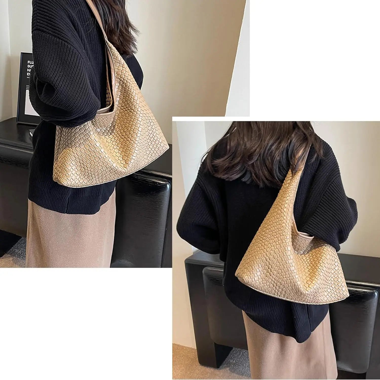 Borsa elegante da donna in pelle resistente e alla moda 7