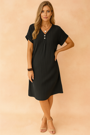 CANDICE | Elegante abito con scollo a V 1