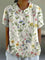 Camicia Donna Floreale Elegante e Casual per Estate | Camicette Femminili Versatili 1