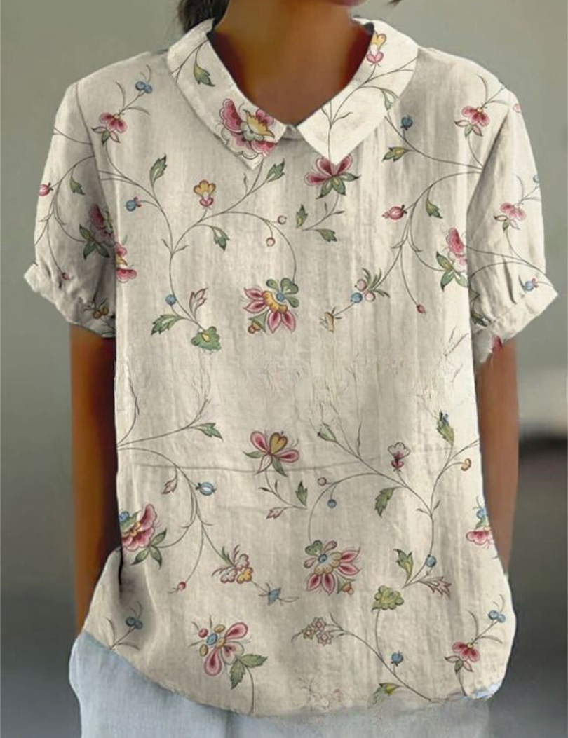 Camicia Donna Floreale Elegante e Casual per Estate | Camicette Femminili Versatili 2
