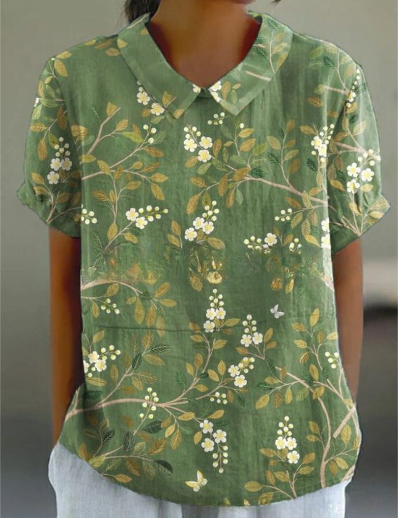 Camicia Donna Floreale Elegante e Casual per Estate | Camicette Femminili Versatili 3