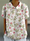 Camicia Donna Floreale Elegante e Casual per Estate | Camicette Femminili Versatili 4