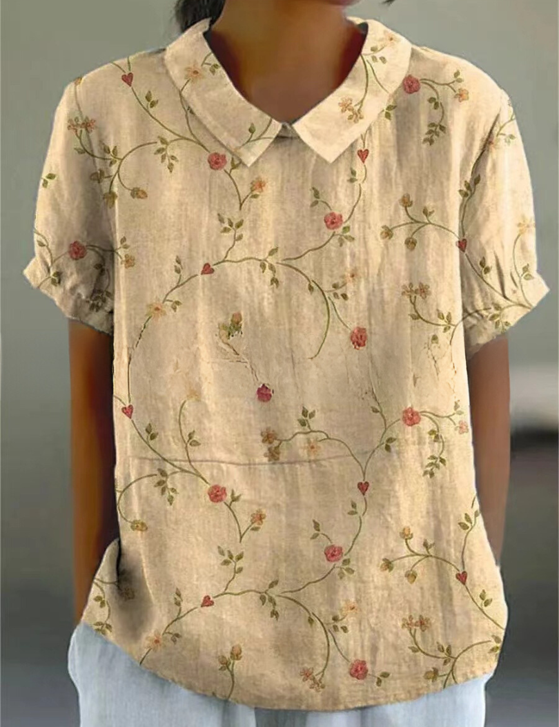 Camicia Donna Floreale Elegante e Casual per Estate | Camicette Femminili Versatili 5