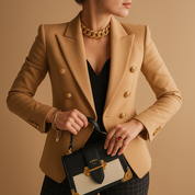 Elegante blazer lungo da donna | Lavina 2