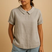 Elegante camicetta attillata per donna | Floor 4