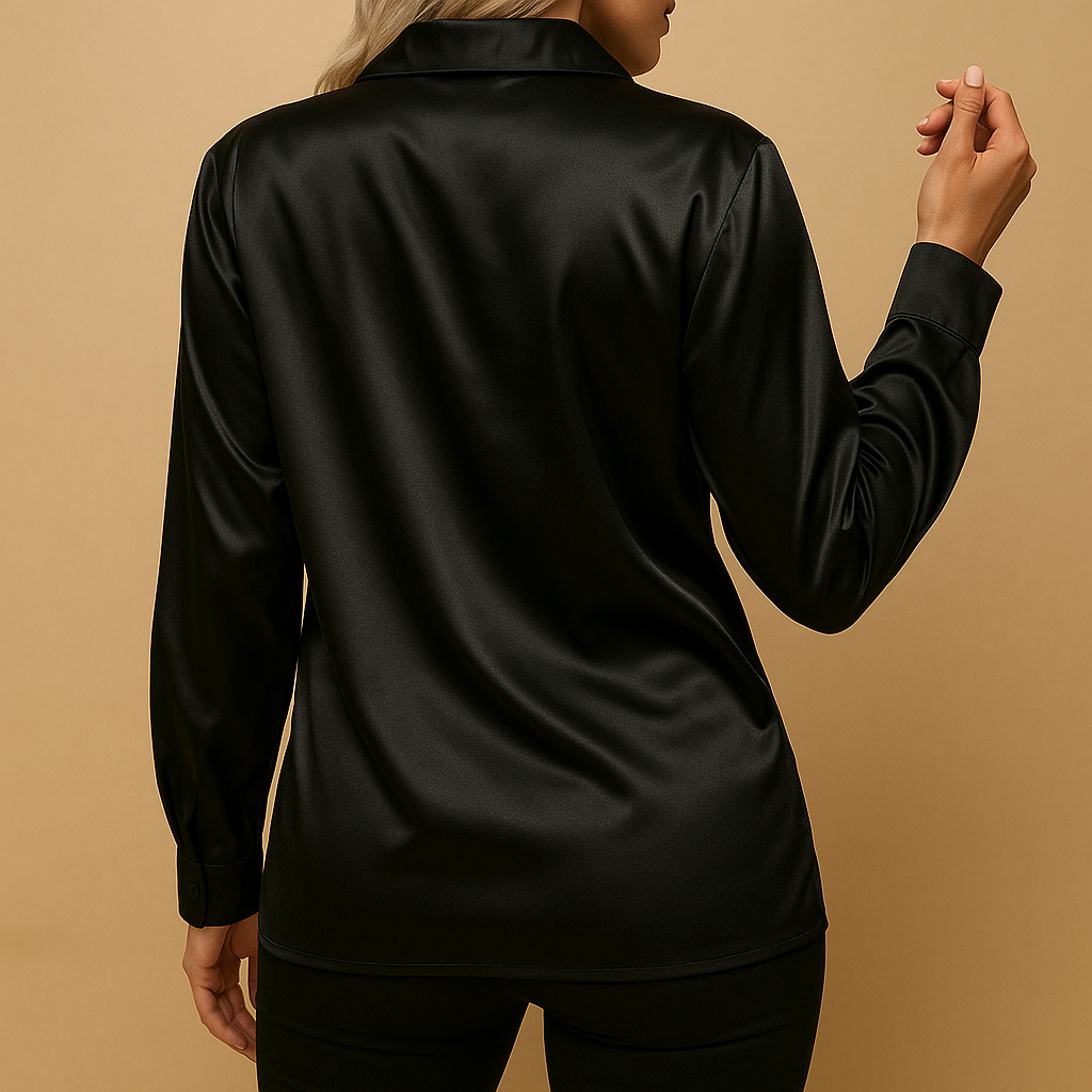 Elegante camicetta dal design senza tempo per donna | Annelies 3