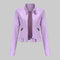 Giacca in pelle da donna elegante per occasioni formali e casual 3
