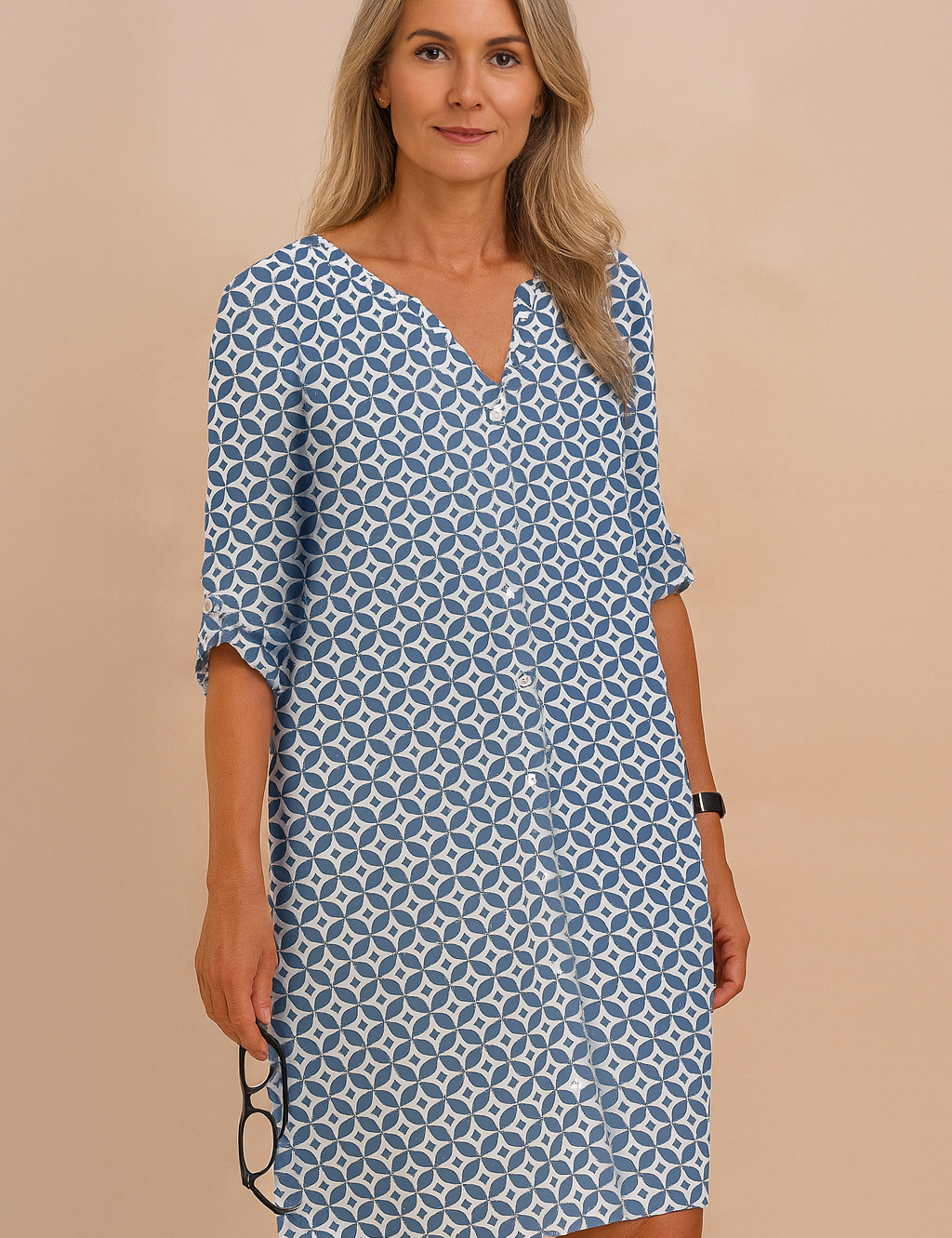 Iwona | Abito floreale arioso Boho 1
