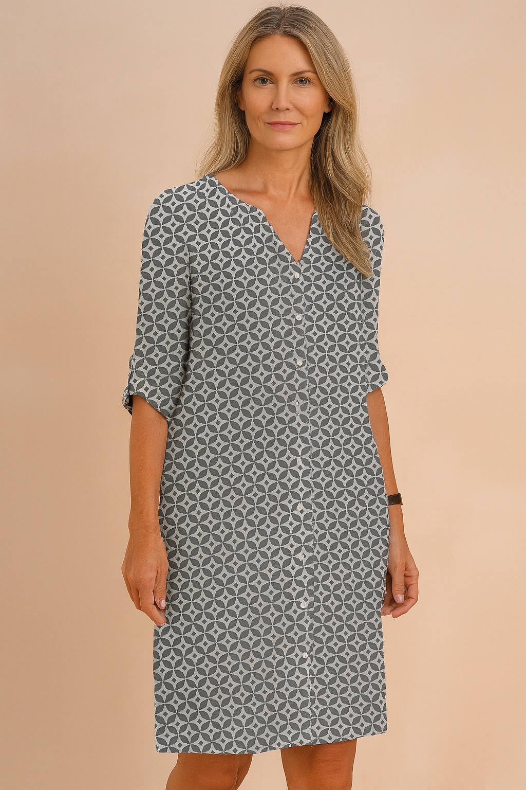 Iwona | Abito floreale arioso Boho 3
