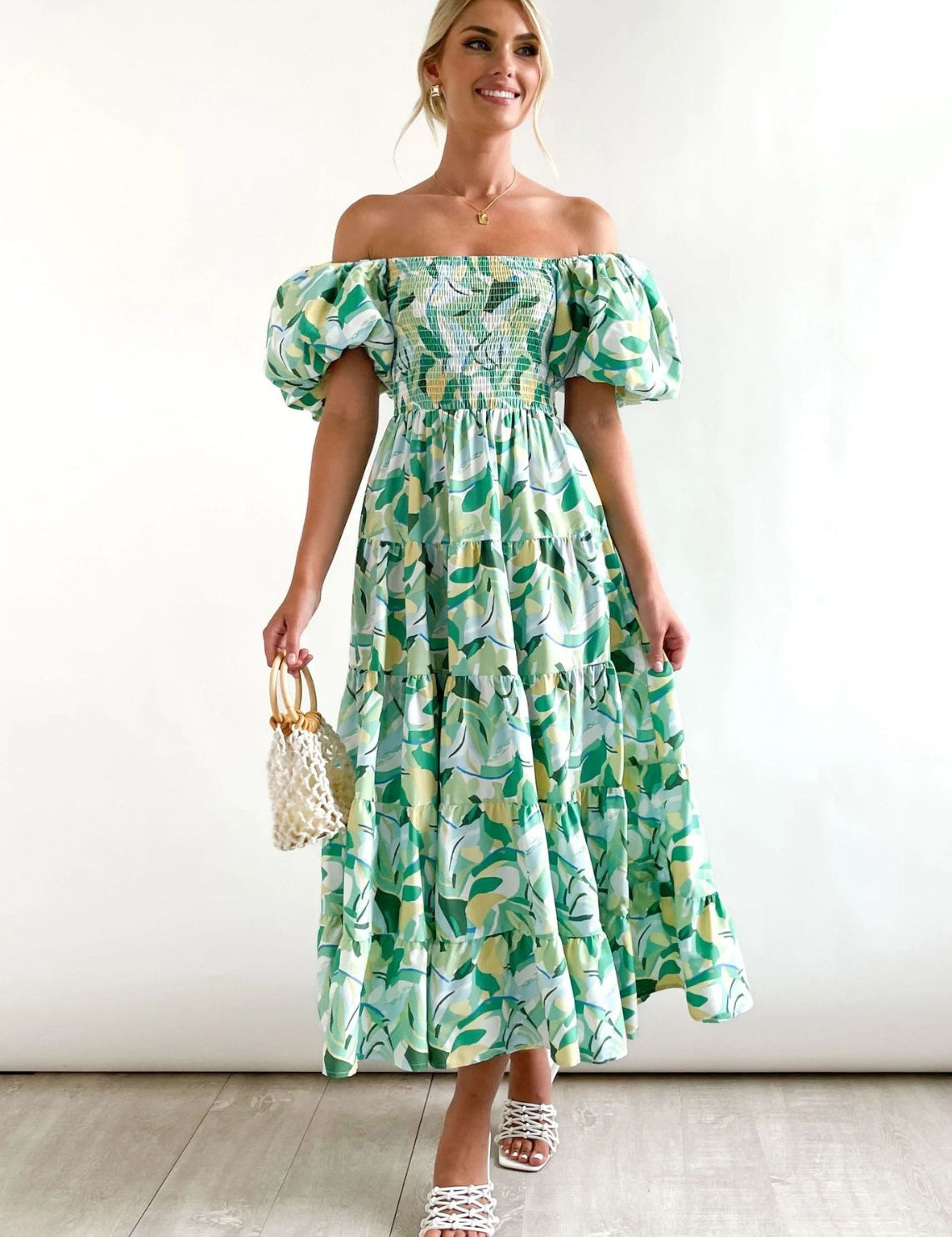 Abito Corto Donna — Floreale Leggero Traspirante Casual