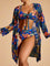 Leticia | Costume da bagno copricostume floreale 11