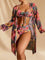 Leticia | Costume da bagno copricostume floreale 12