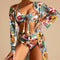 Leticia | Costume da bagno copricostume floreale 3