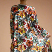 Leticia | Costume da bagno copricostume floreale 5