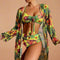 Leticia | Costume da bagno copricostume floreale 6