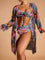 Leticia | Costume da bagno copricostume floreale 9