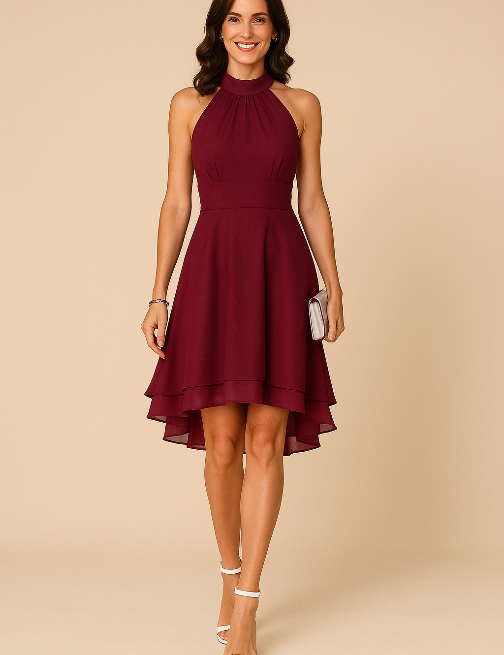 Lilah | Elegant Dress with Flared Hem 5