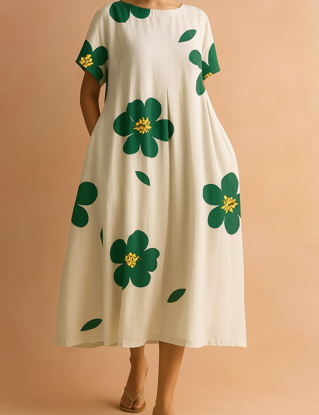 Lottie | Abito boho floreale fluido 1