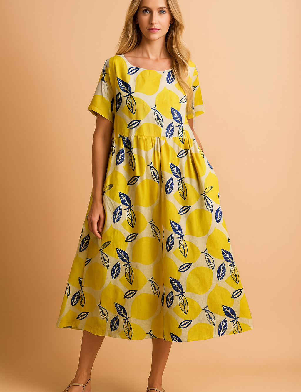 Lottie | Abito boho floreale fluido 4