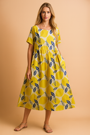 Lottie | Abito boho floreale fluido 4