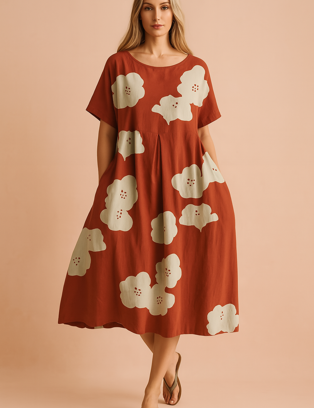 Lottie | Abito boho floreale fluido 7