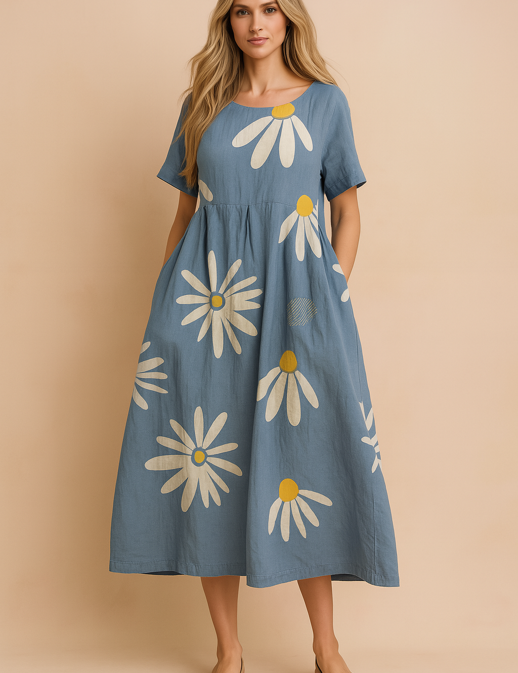 Lottie | Abito boho floreale fluido 8