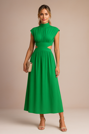 Luglio | Elegante abito lungo con ritagli 2