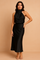 Madelyn | Elegante abito midi drappeggiato da donna 3