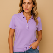Polo da donna alla moda con vestibilità elegante | Elena 4