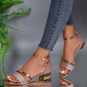 Sandali Donna Comodi e Eleganti, Ortopedici, Bassi per Estate, Design Ergonomico e Traspirante, Comfort e Stile in Ogni Passo 5