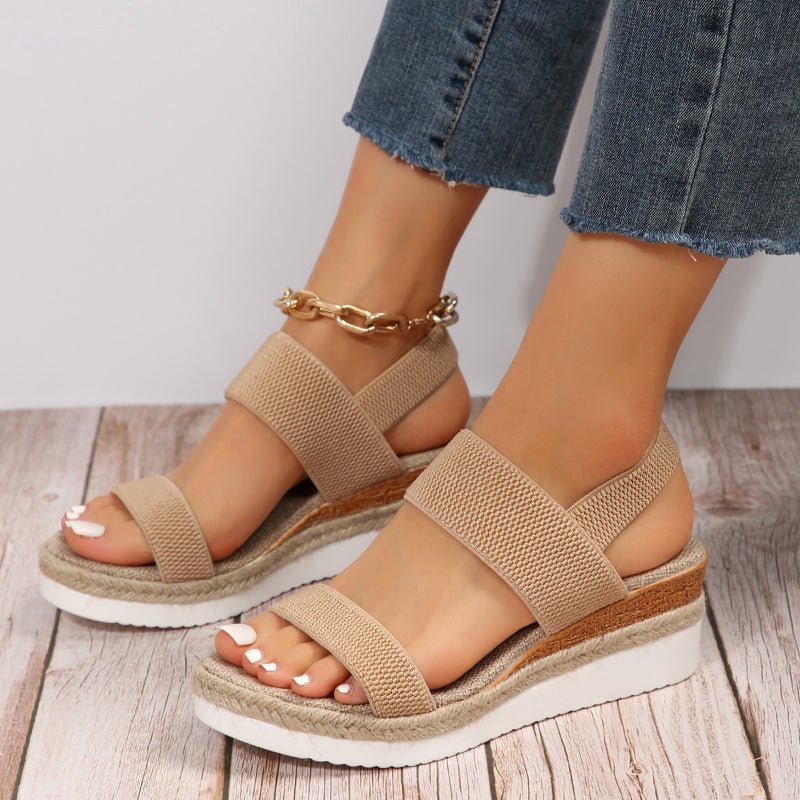 Sandali Ortopedici con Plateau per Donna - Comfort e Stile Quotidiano 1