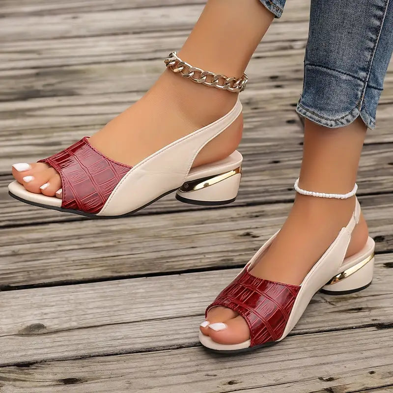 Sandali da Donna Eleganti con Supporto Plantare - Comfort e Stile per Ogni Occasione 1