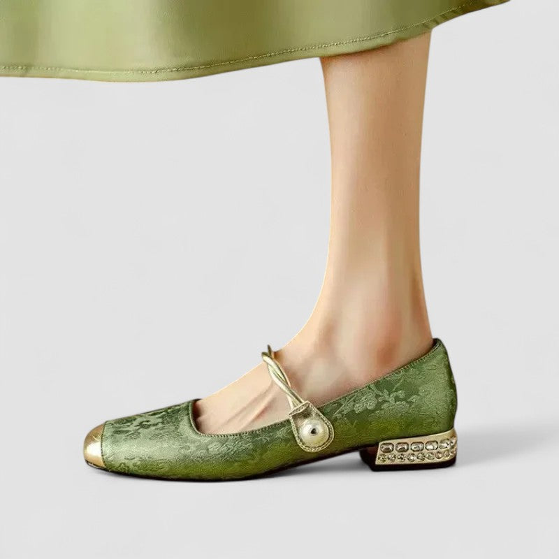 Scarpe Mary Jane Donna con Supporto Ortopedico e Tacco Basso 1