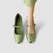 Scarpe Mary Jane Donna con Supporto Ortopedico e Tacco Basso 2
