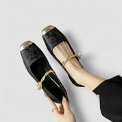 Scarpe Mary Jane Donna con Supporto Ortopedico e Tacco Basso 7