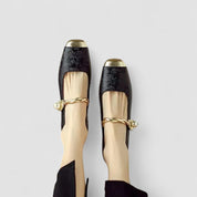 Scarpe Mary Jane Donna con Supporto Ortopedico e Tacco Basso 8