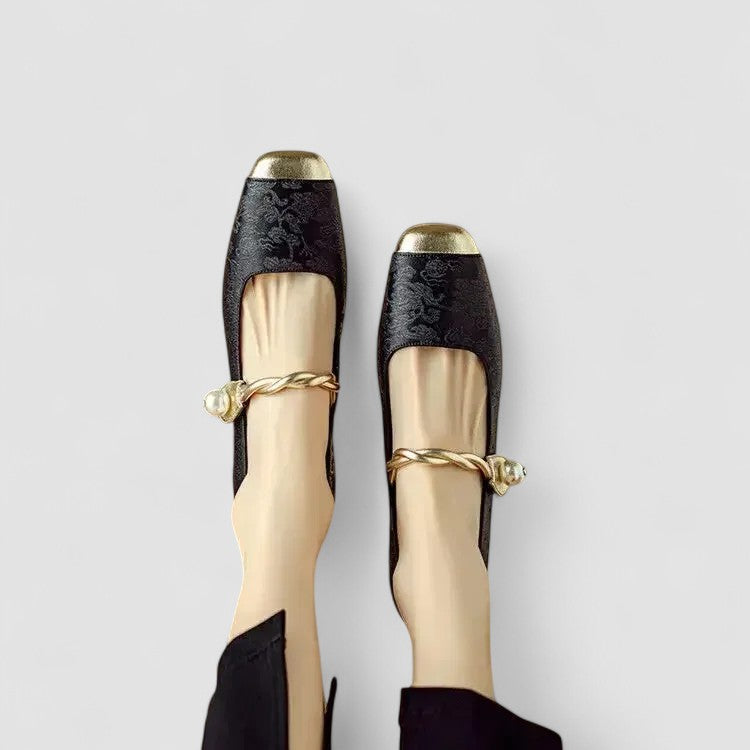 Scarpe Mary Jane Donna con Supporto Ortopedico e Tacco Basso 8