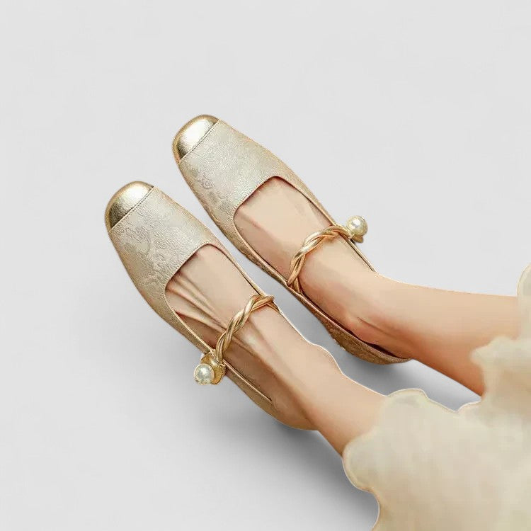 Scarpe Mary Jane Donna con Supporto Ortopedico e Tacco Basso 9
