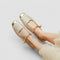 Scarpe Mary Jane Donna con Supporto Ortopedico e Tacco Basso 9