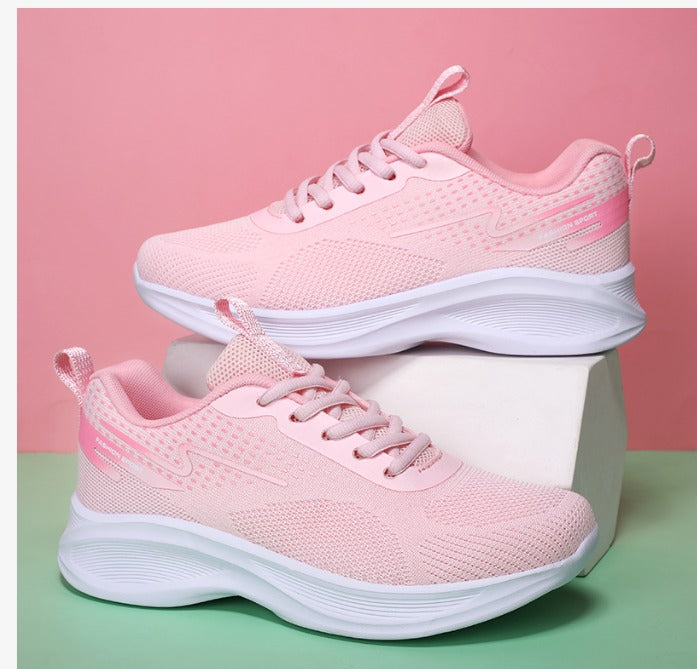 Scarpe da corsa traspiranti da donna in tessuto confortevole Le migliori scarpe da corsa per donna 0