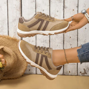 Scarpe da ginnastica comode da passeggio da donna in mesh traspirante e leggere 1