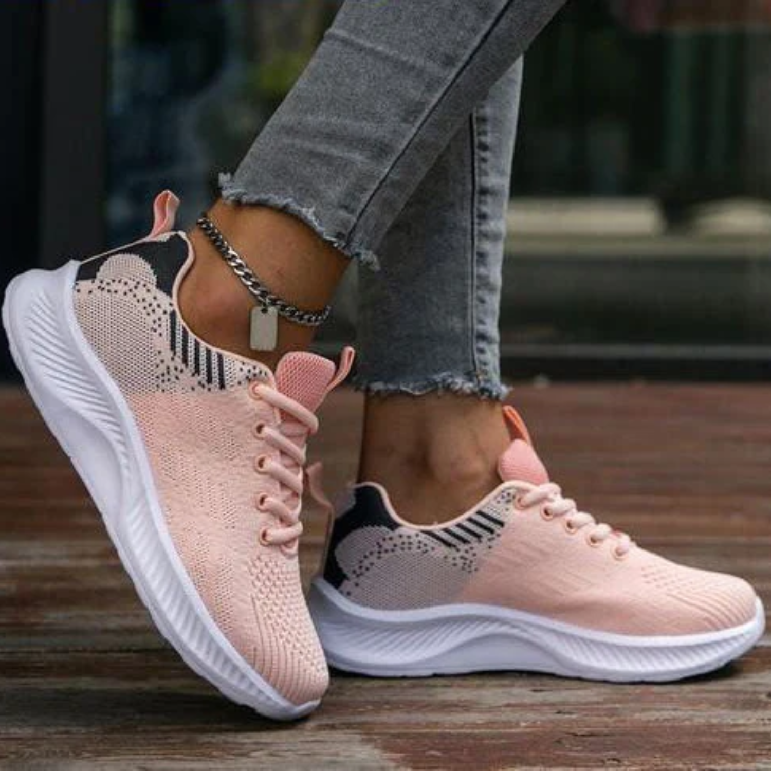 Scarpe da ginnastica sportive da donna, leggere, traspiranti, in rete, le migliori scarpe da passeggio per le donne 1